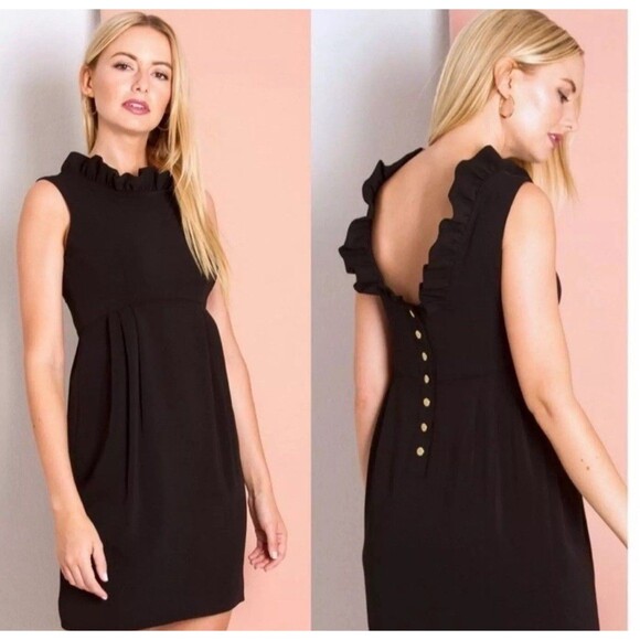 Camilyn Beth The Go Go Dress Mini Black Wedding Party Cocktail “0” Made in USA - Picture 1 of 9